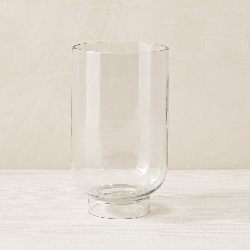 Foundations Clear Glass Vases West Elm UK